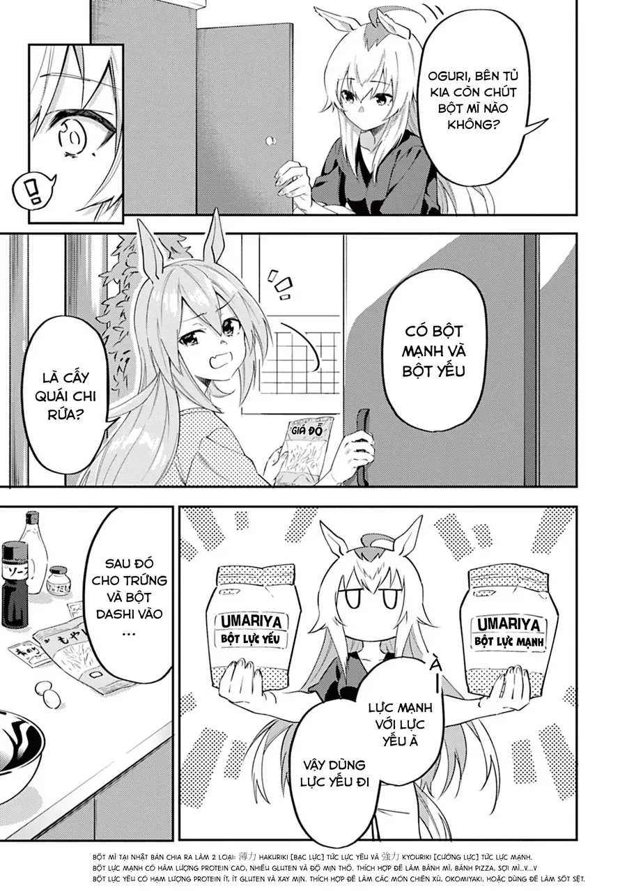 Uma Musume - Pretty Derby: Uma Musumeshi Chapter 3 - Trang 9