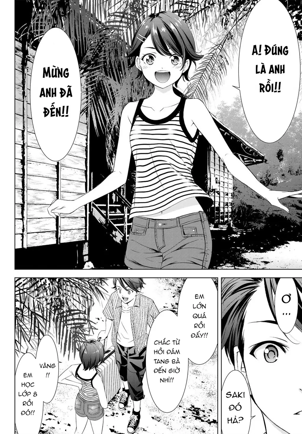 Uminesou trên hòn đảo ấy Chapter 1 - Trang 14