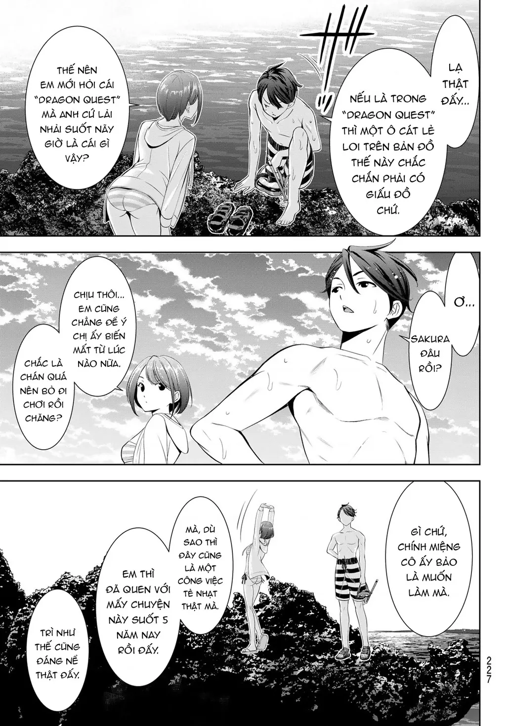 Uminesou trên hòn đảo ấy Chapter 10 - Trang 14