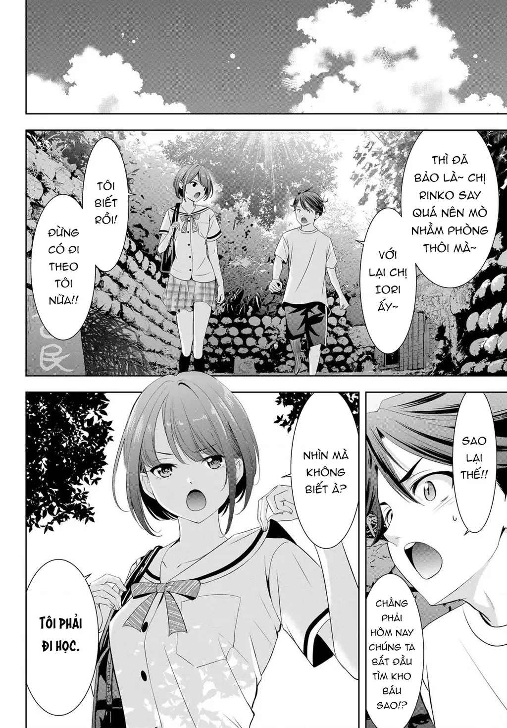 Uminesou trên hòn đảo ấy Chapter 2 - Trang 8
