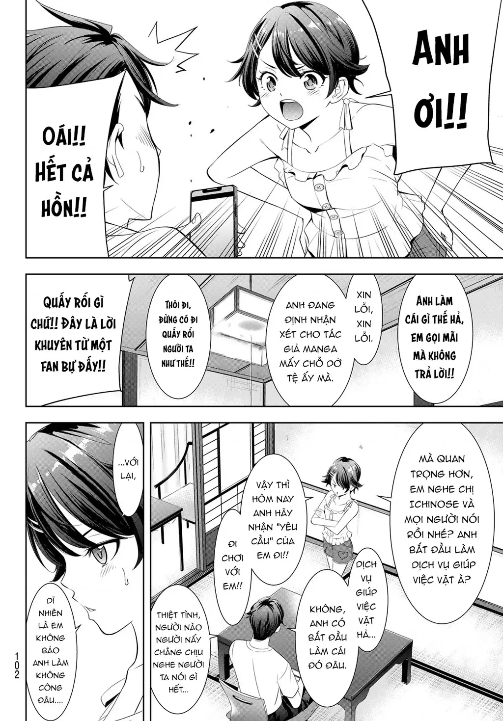 Uminesou trên hòn đảo ấy Chapter 5 - Trang 6