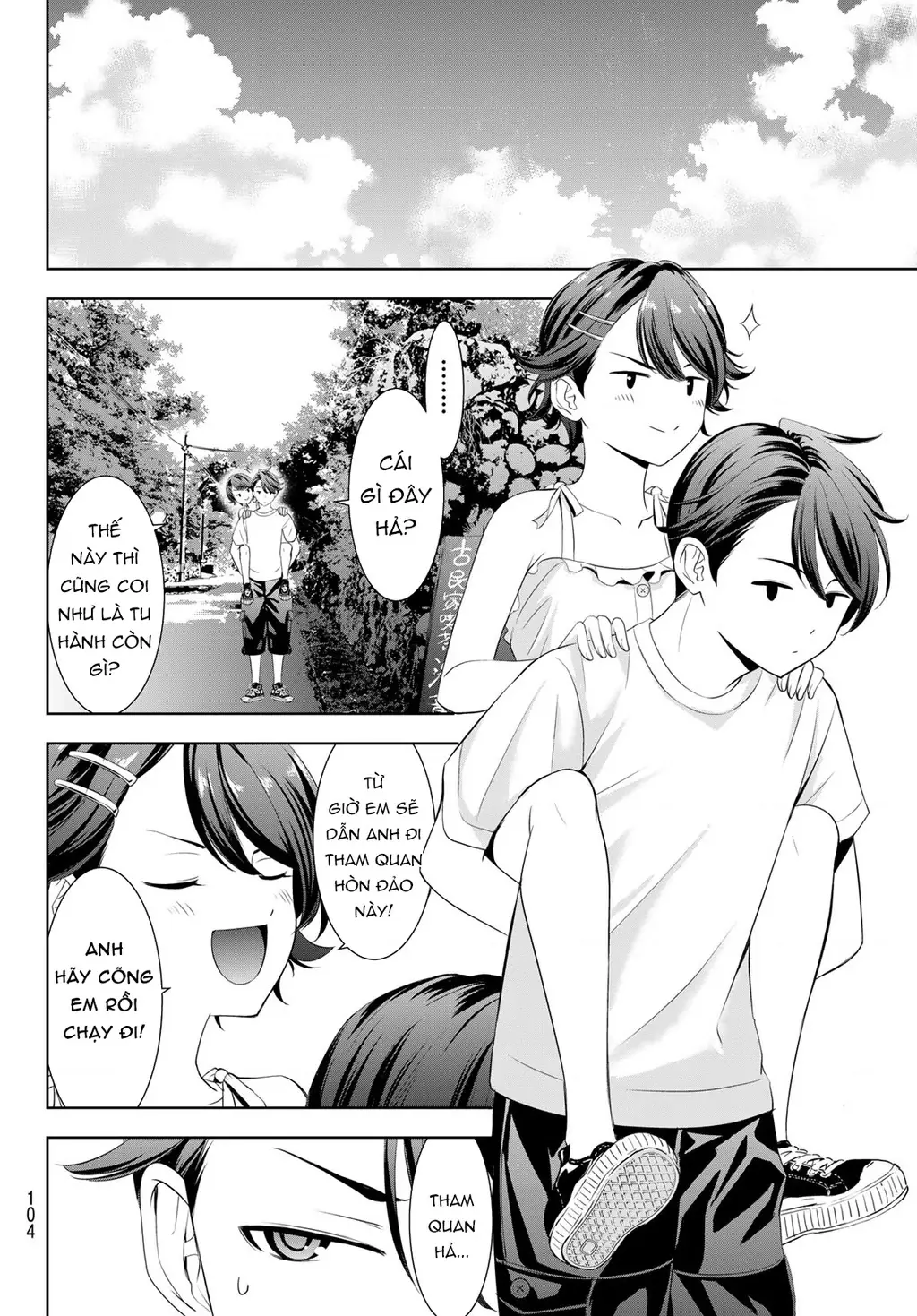 Uminesou trên hòn đảo ấy Chapter 5 - Trang 8