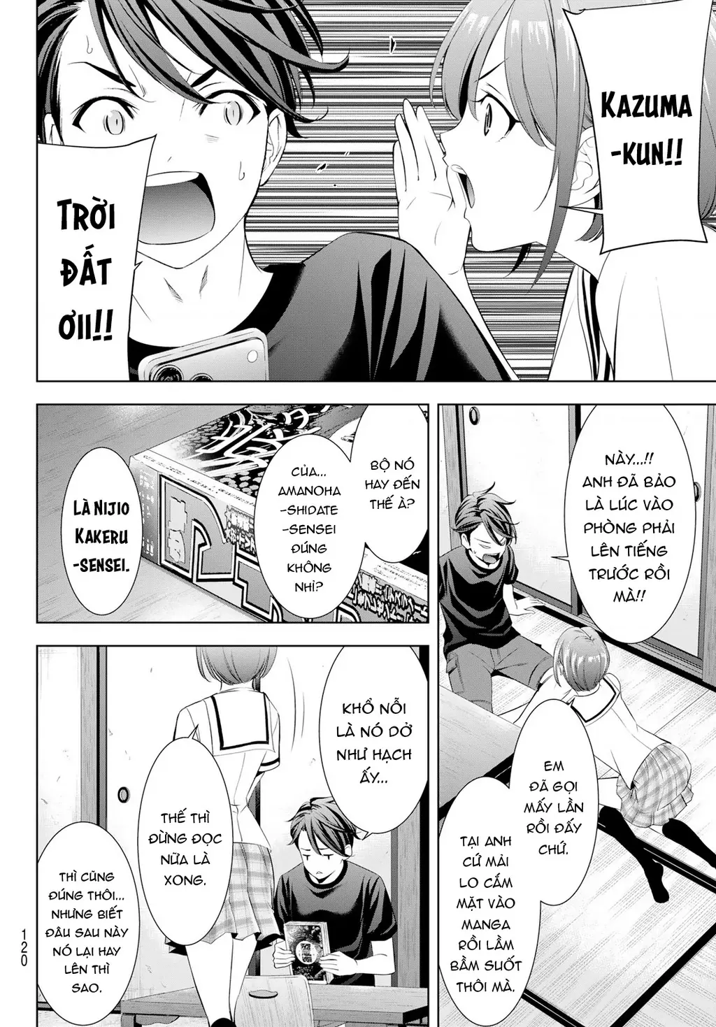 Uminesou trên hòn đảo ấy Chapter 9 - Trang 6