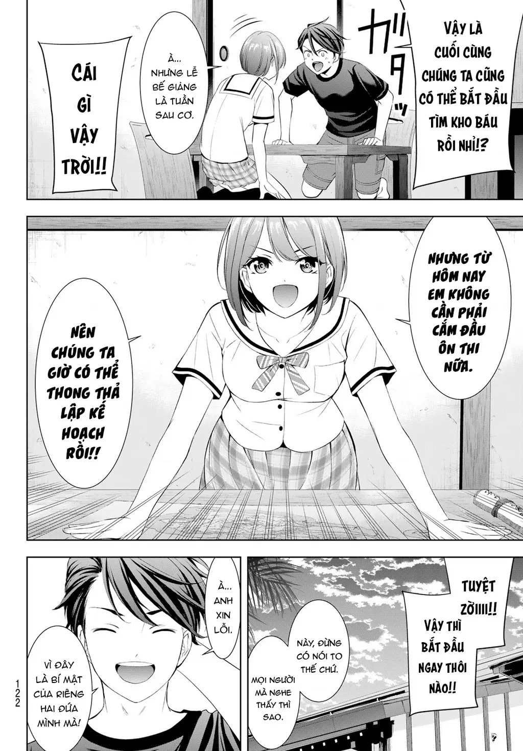 Uminesou trên hòn đảo ấy Chapter 9 - Trang 8
