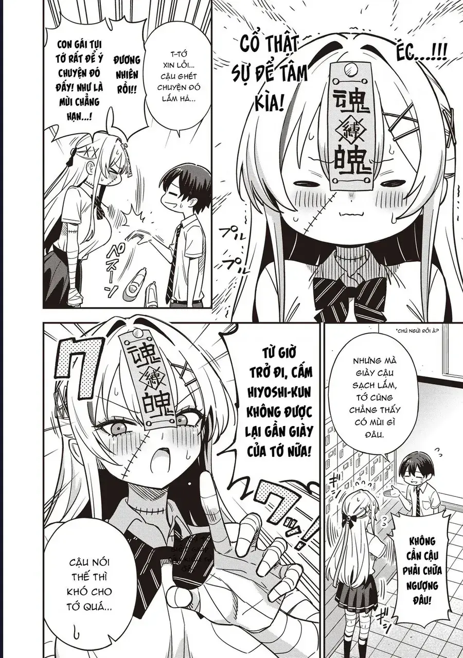 Undead-San No Bukiyou Na Seishun Chapter 4 - Trang 10
