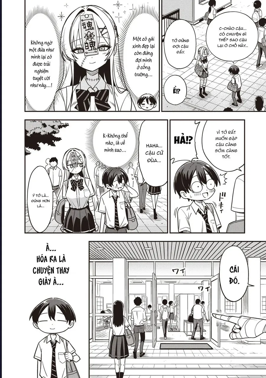 Undead-San No Bukiyou Na Seishun Chapter 4 - Trang 4