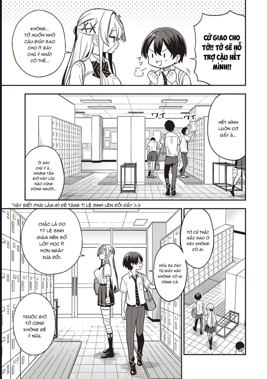 Undead-San No Bukiyou Na Seishun Chapter 4 - Trang 7