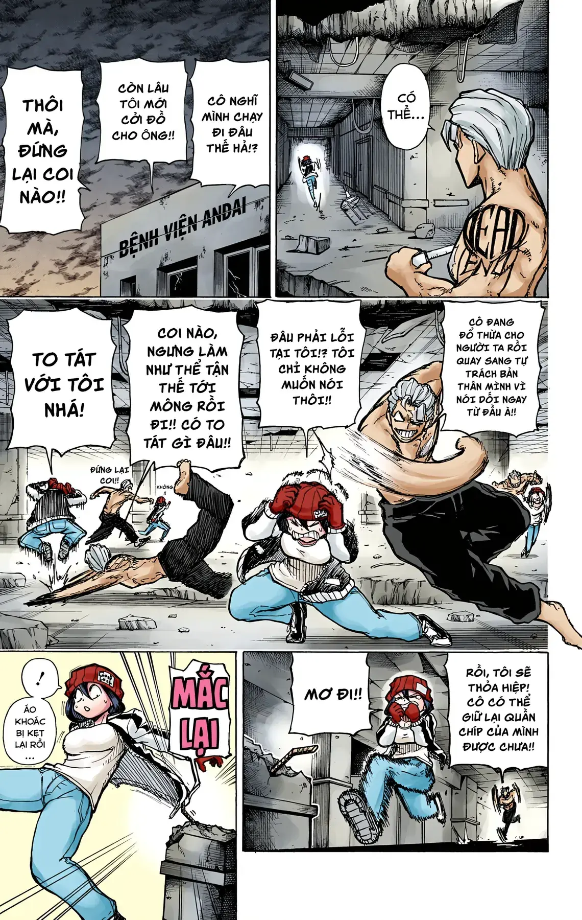 Undead Unluck Có Màu Chapter 1 - Trang 28
