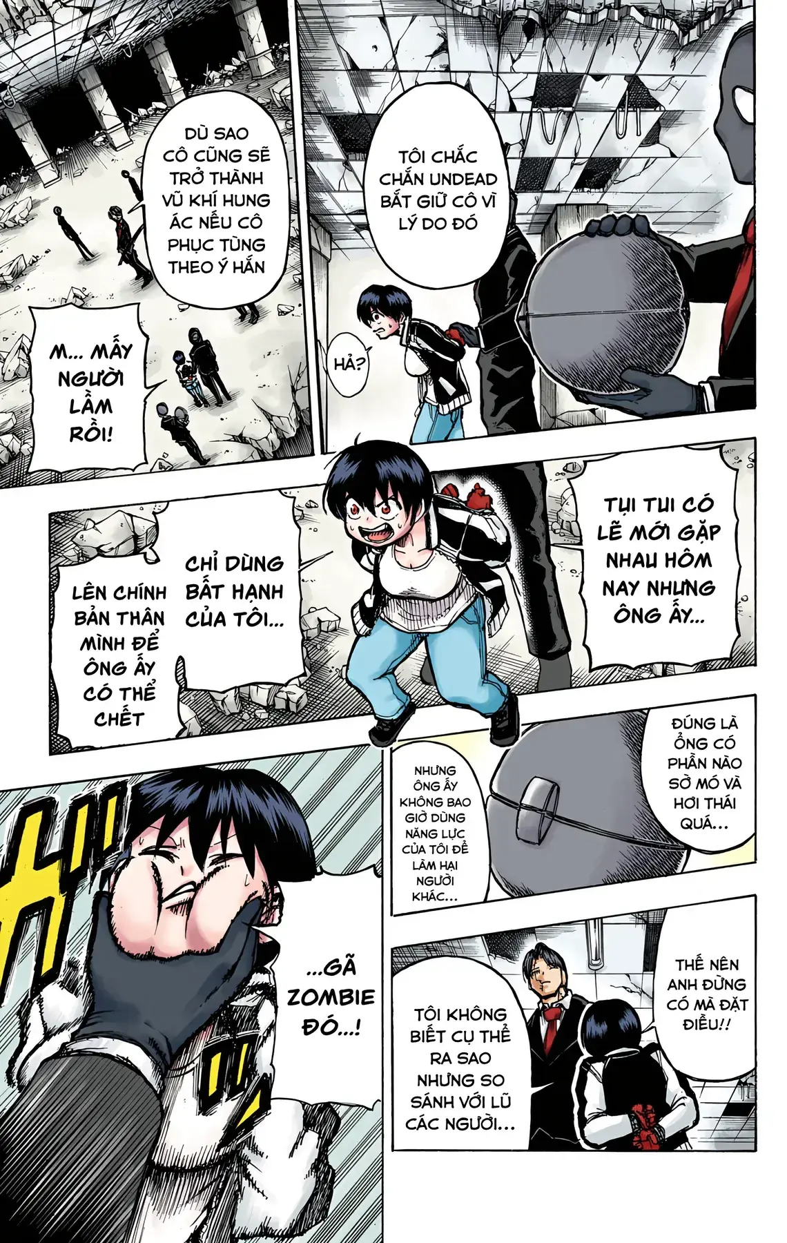 Undead Unluck Có Màu Chapter 1 - Trang 36