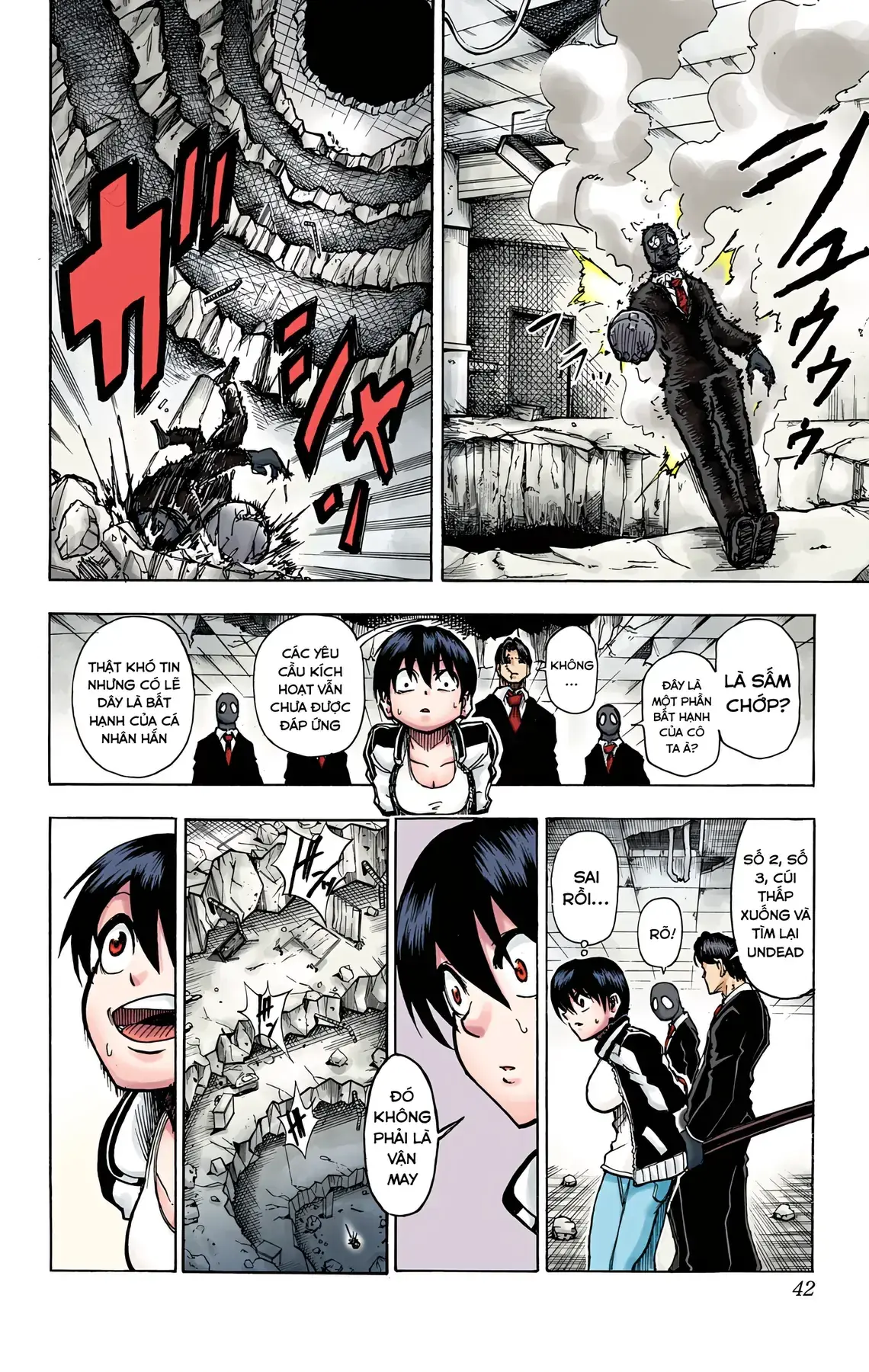Undead Unluck Có Màu Chapter 1 - Trang 39