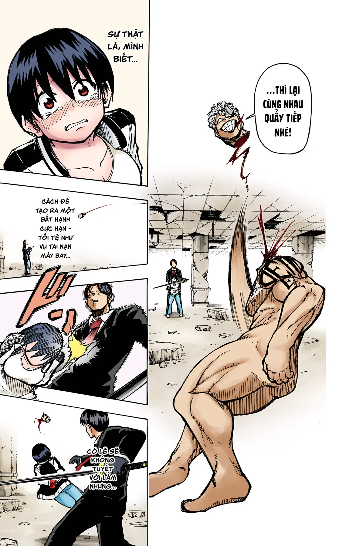 Undead Unluck Có Màu Chapter 1 - Trang 46