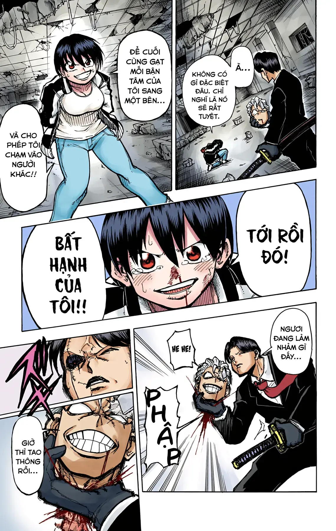 Undead Unluck Có Màu Chapter 1 - Trang 48