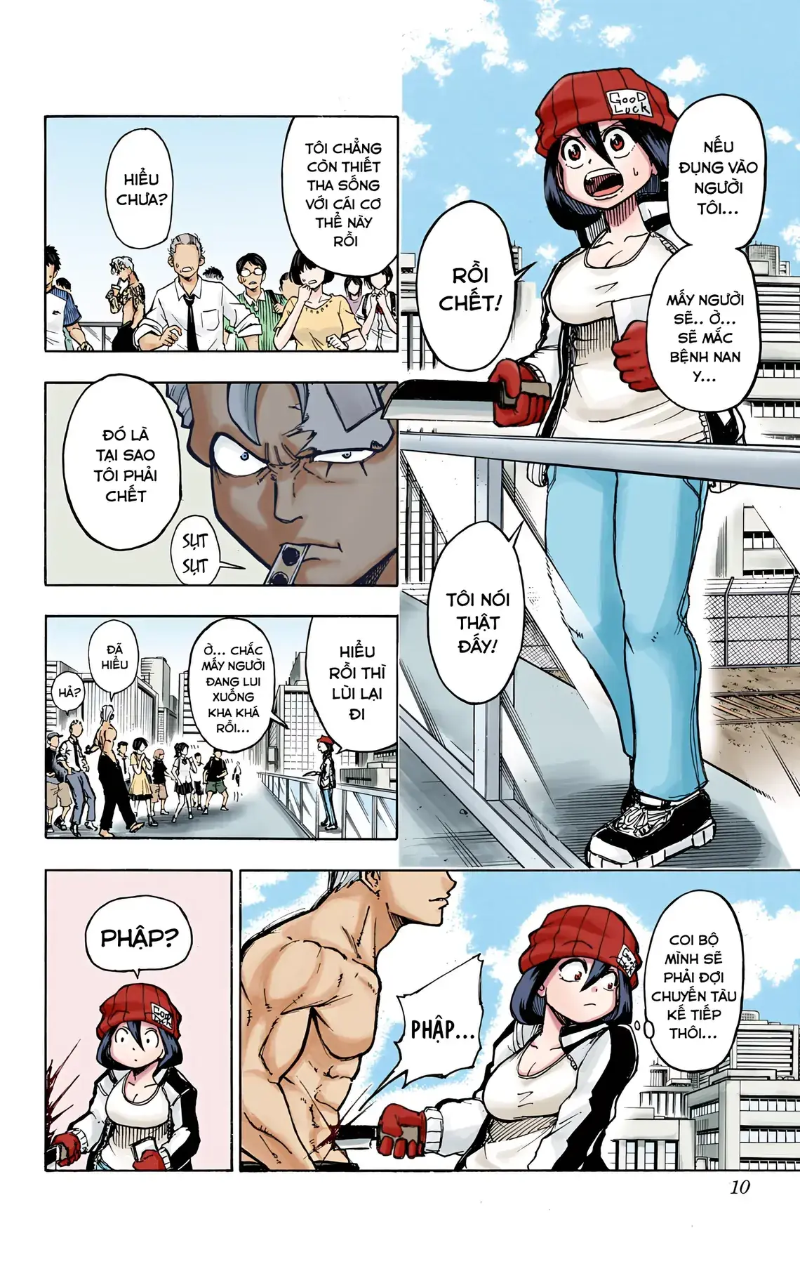 Undead Unluck Có Màu Chapter 1 - Trang 7