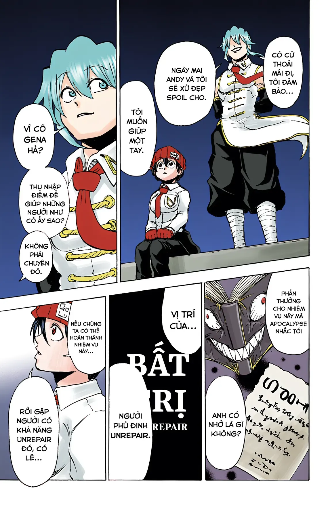 Undead Unluck Có Màu Chapter 11 - Trang 11