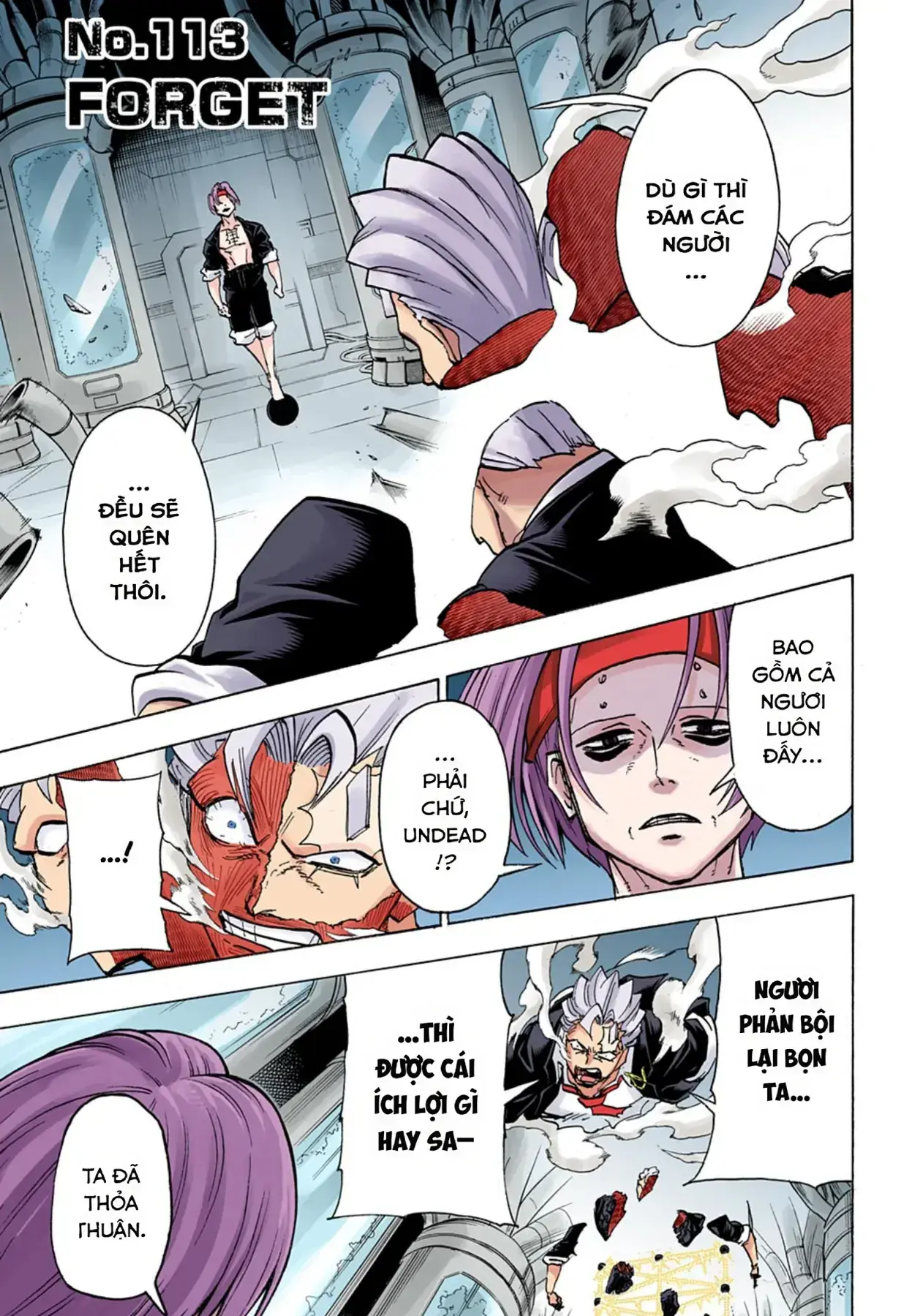Undead Unluck Có Màu Chapter 113 - Trang 3
