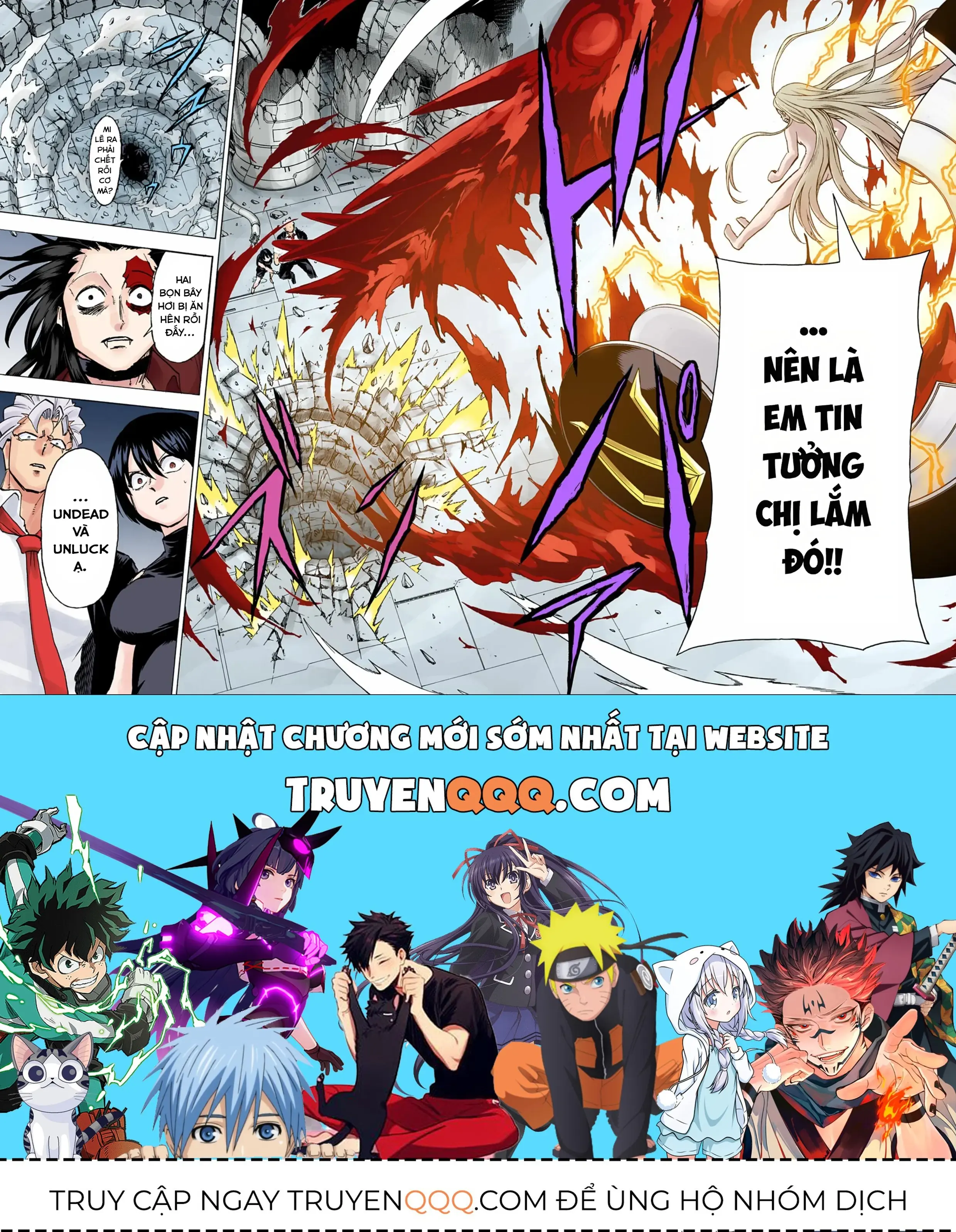 Undead Unluck Có Màu Chapter 117 - Trang 23