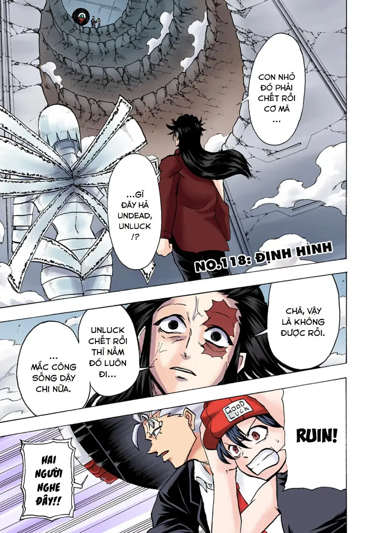 Undead Unluck Có Màu Chapter 118 - Trang 3