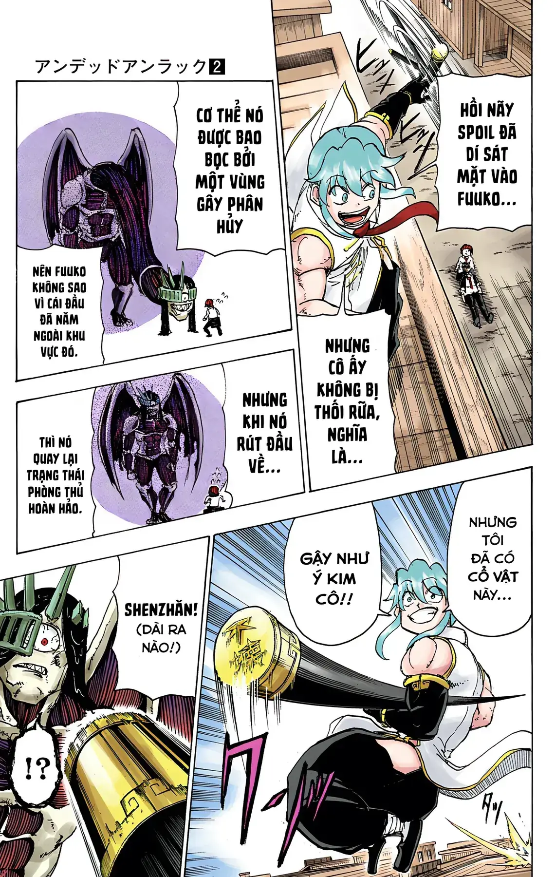 Undead Unluck Có Màu Chapter 15 - Trang 5