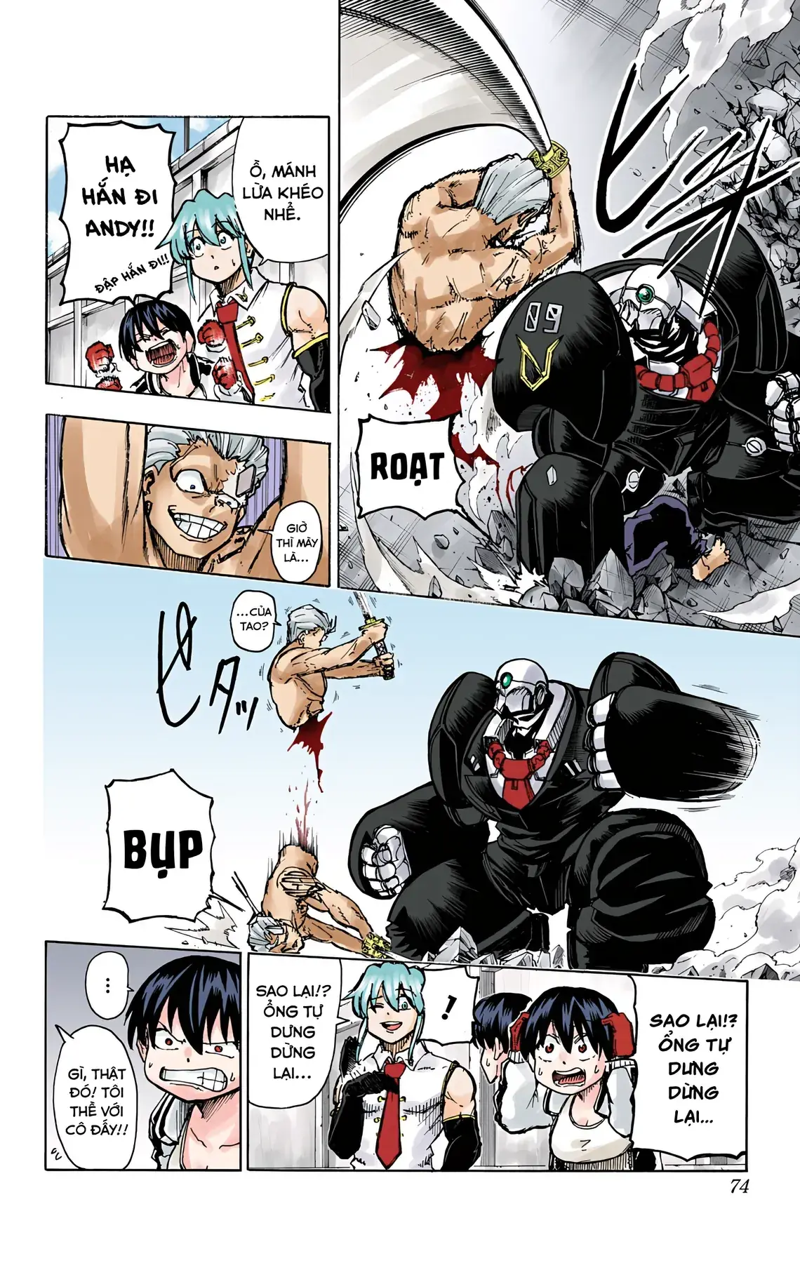 Undead Unluck Có Màu Chapter 2 - Trang 15