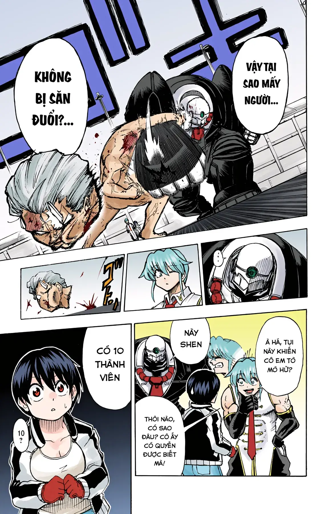 Undead Unluck Có Màu Chapter 2 - Trang 20