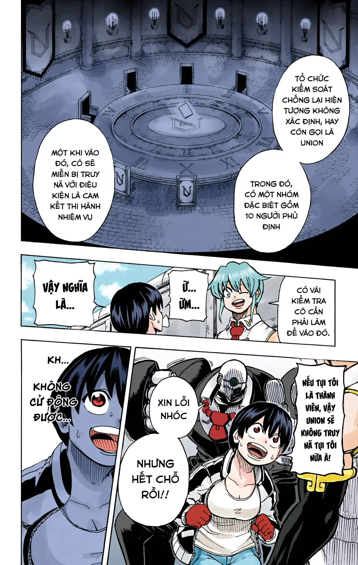 Undead Unluck Có Màu Chapter 2 - Trang 21