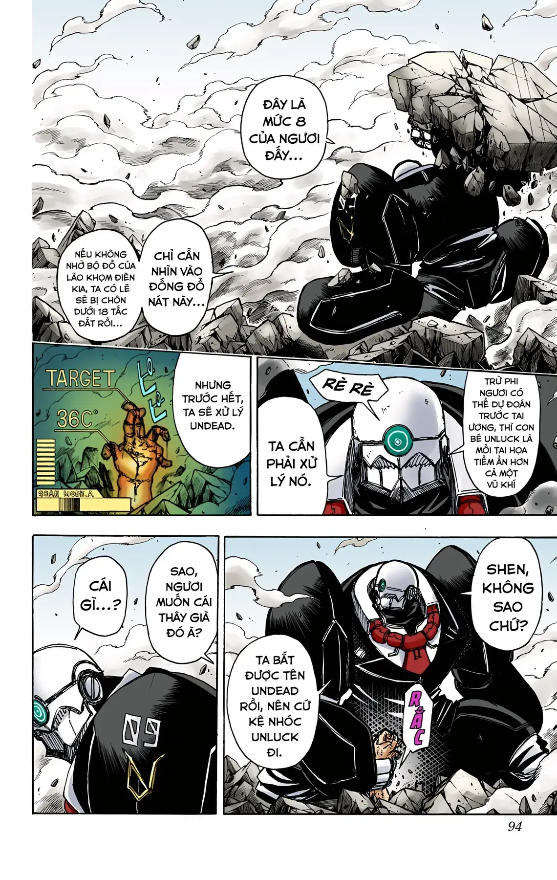 Undead Unluck Có Màu Chapter 3 - Trang 8