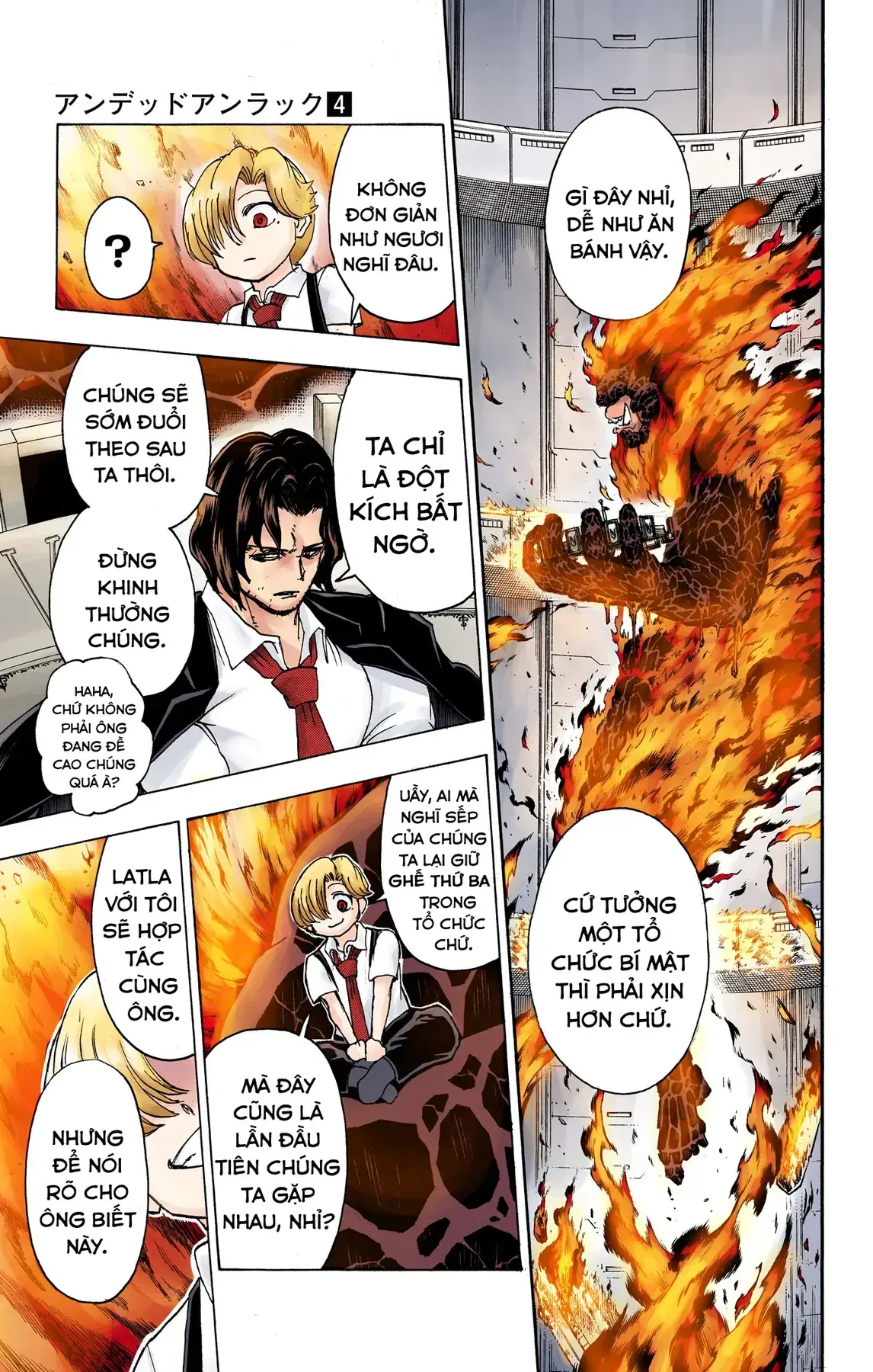 Undead Unluck Có Màu Chapter 33 - Trang 8
