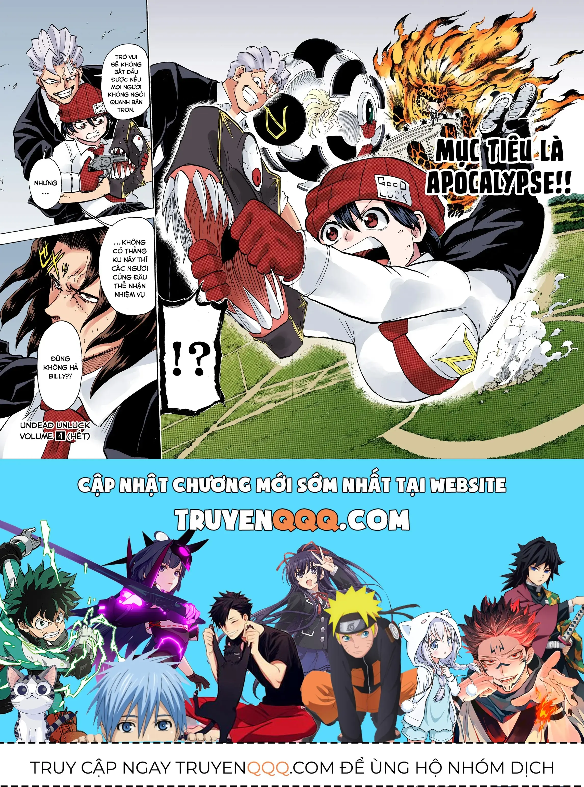 Undead Unluck Có Màu Chapter 34 - Trang 21