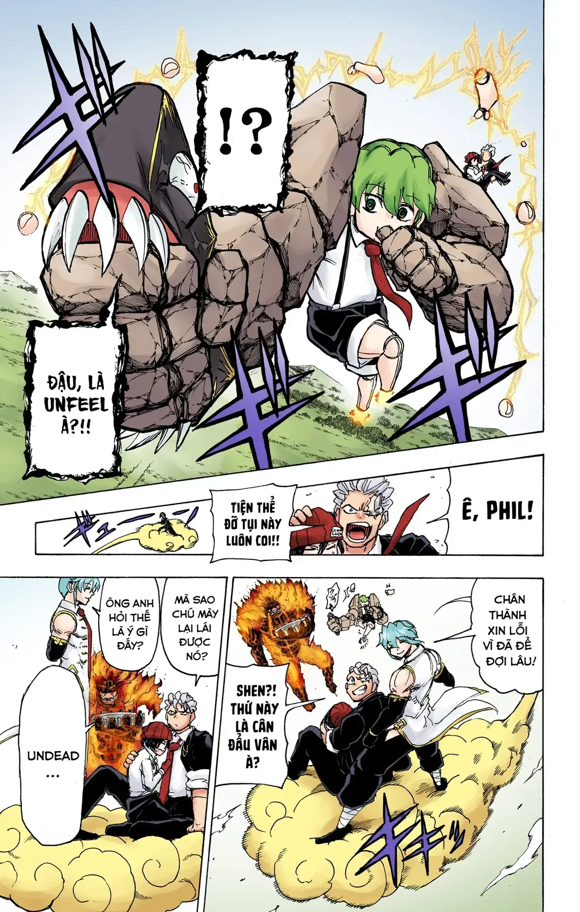 Undead Unluck Có Màu Chapter 35 - Trang 8