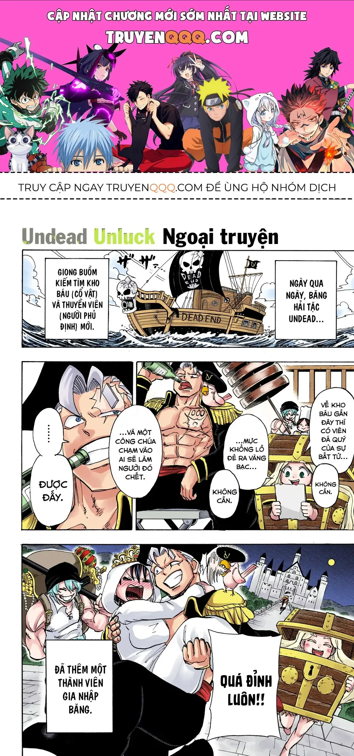 Undead Unluck Có Màu Chapter 43.5 - Trang 2