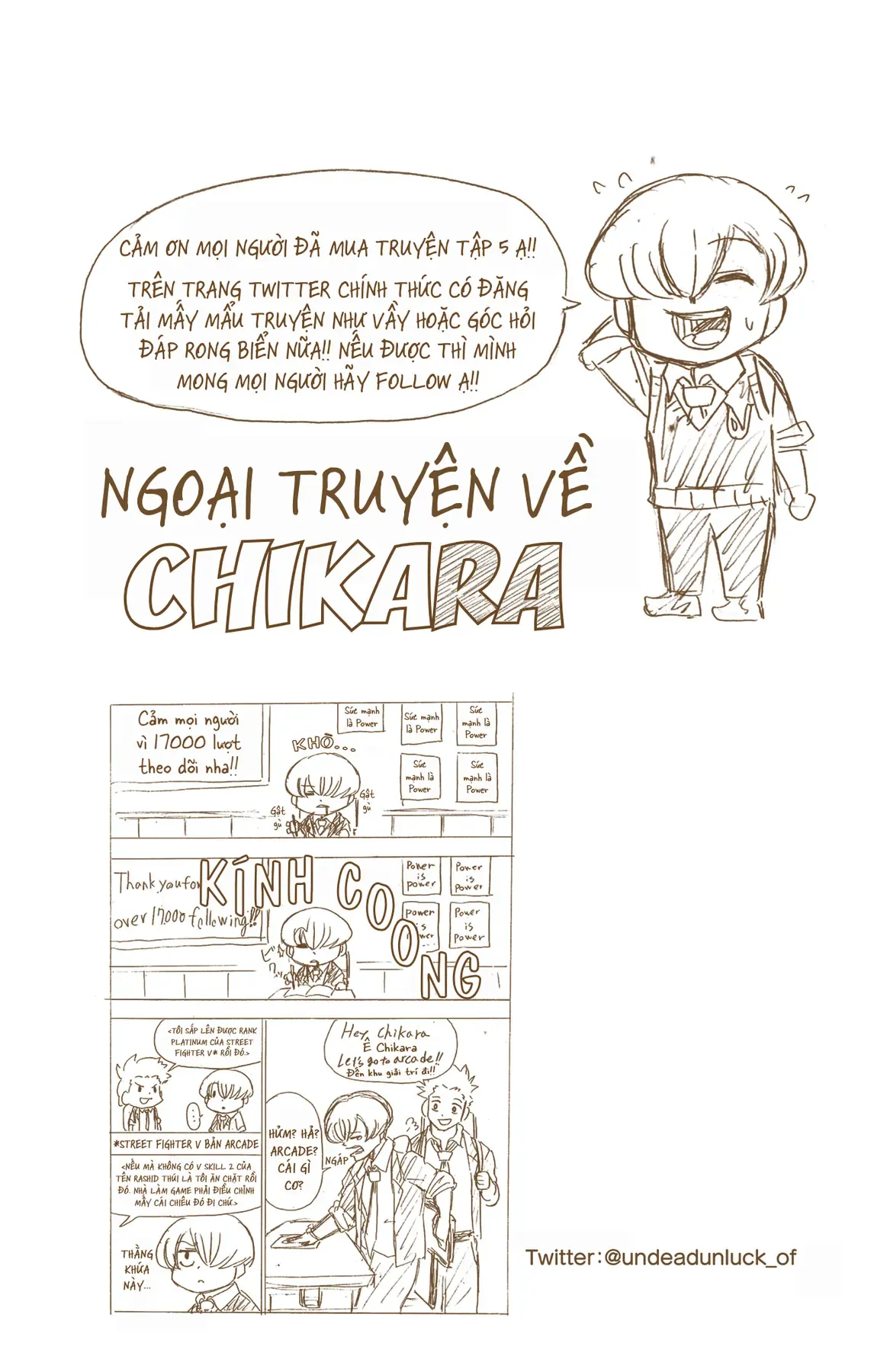 Undead Unluck Có Màu Chapter 43.5 - Trang 4