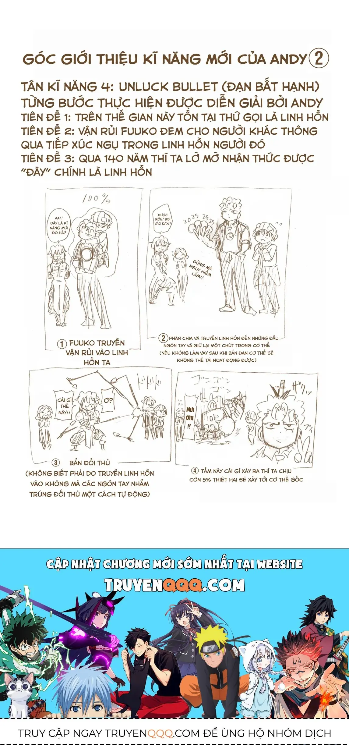 Undead Unluck Có Màu Chapter 45 - Trang 20