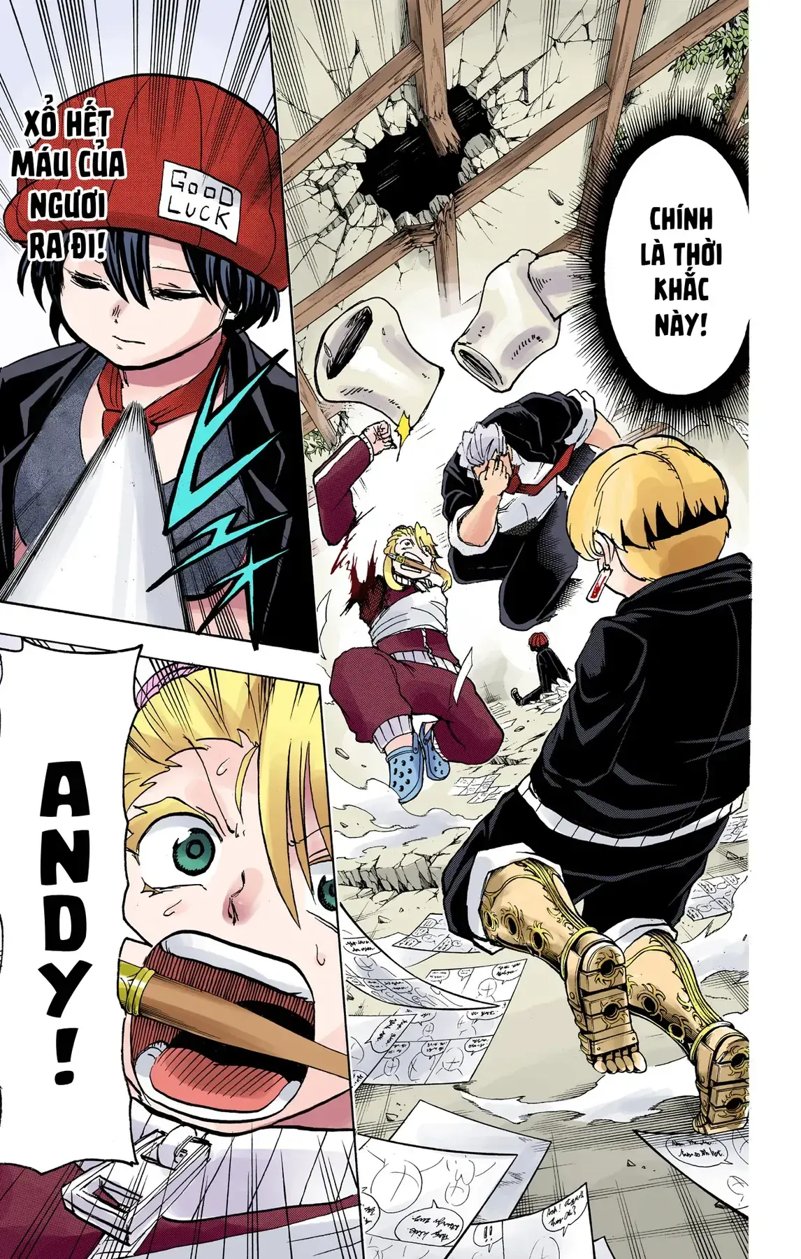 Undead Unluck Có Màu Chapter 48 - Trang 17