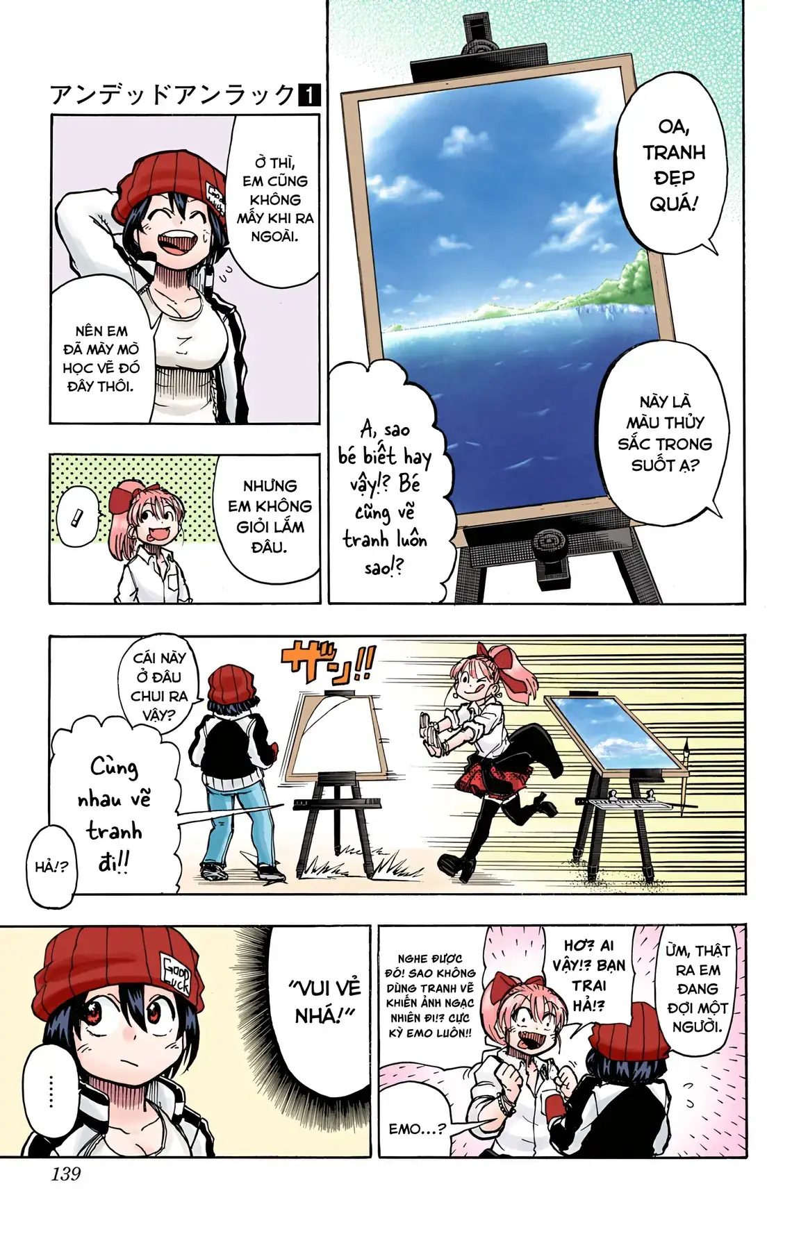 Undead Unluck Có Màu Chapter 5 - Trang 9