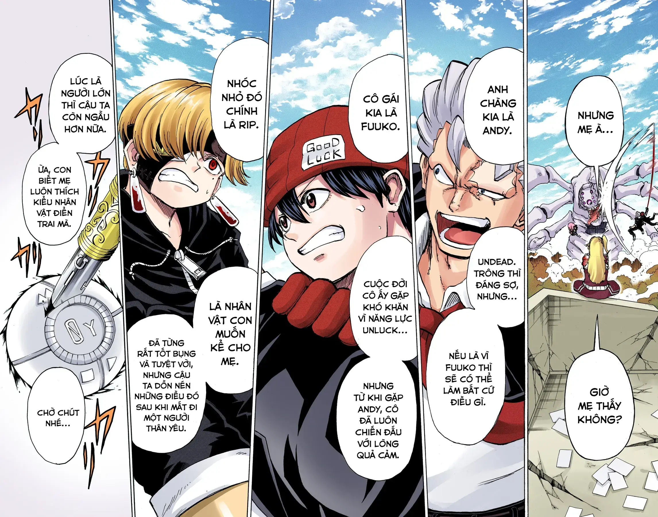 Undead Unluck Có Màu Chapter 50 - Trang 12