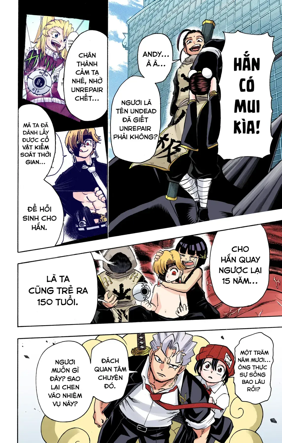 Undead Unluck Có Màu Chapter 60 - Trang 13