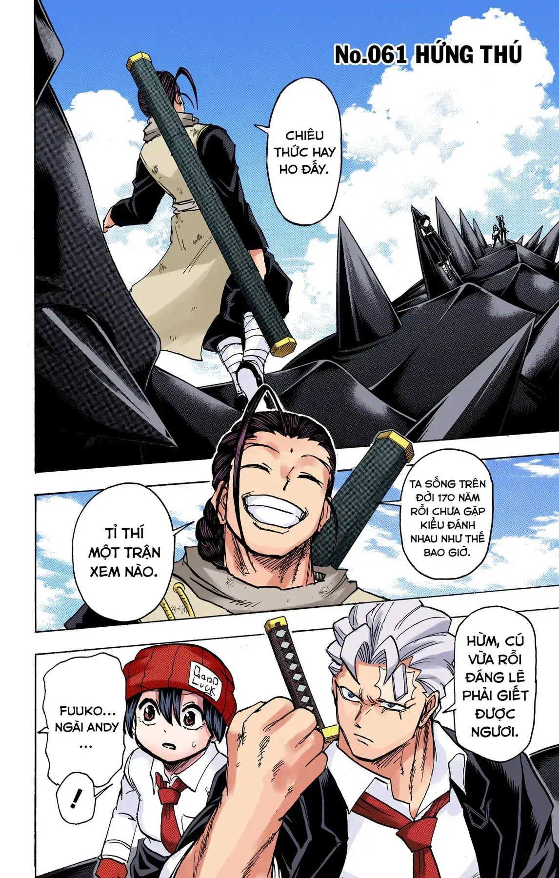 Undead Unluck Có Màu Chapter 61 - Trang 4