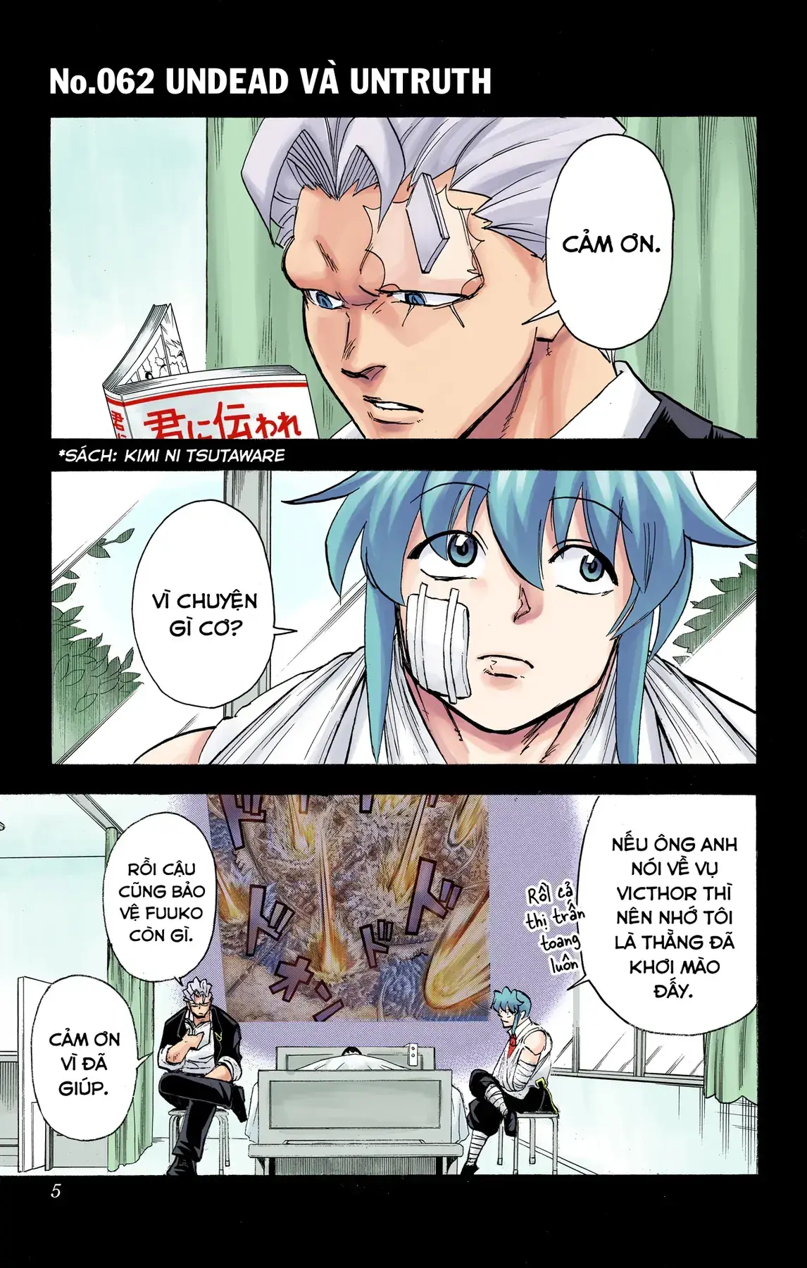 Undead Unluck Có Màu Chapter 62 - Trang 3