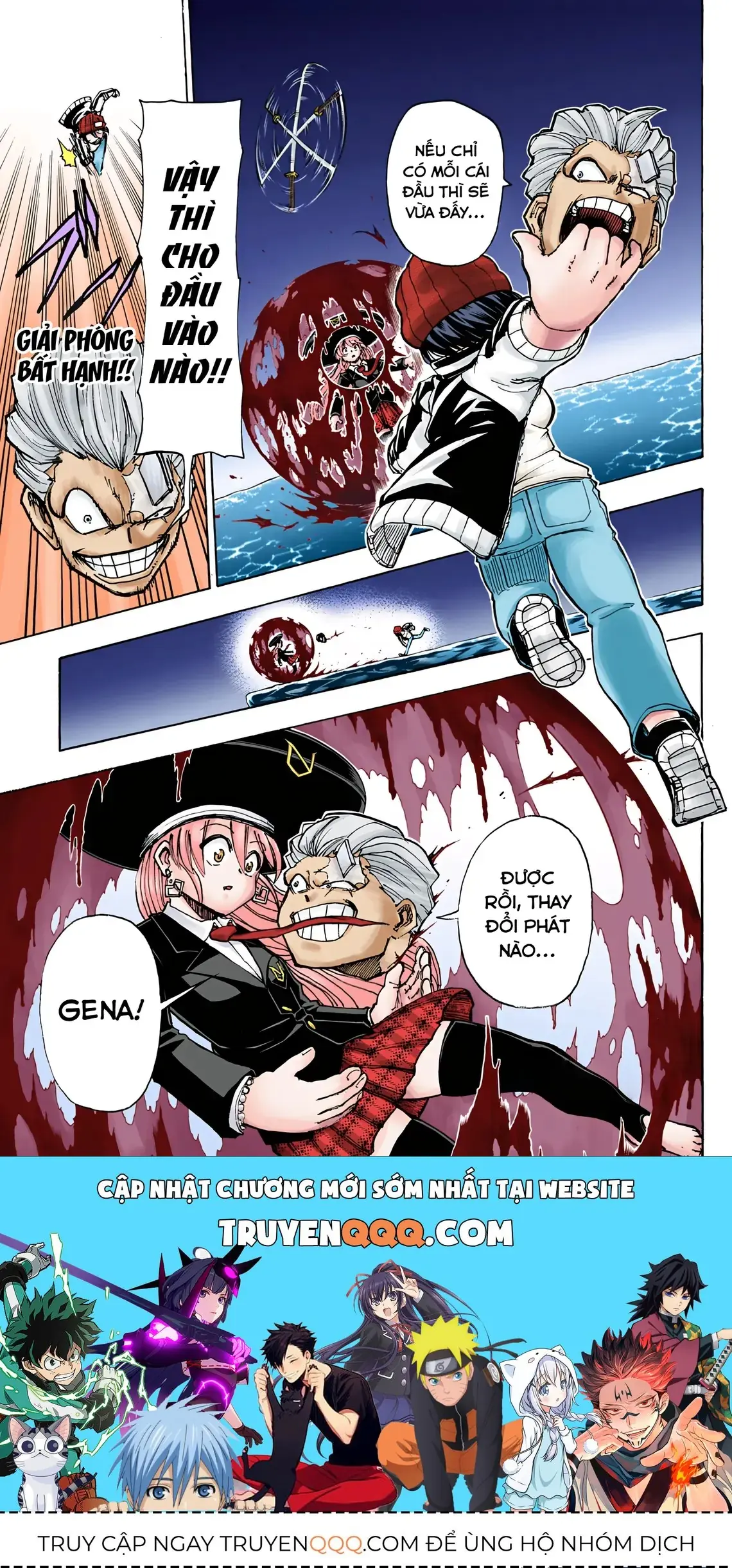Undead Unluck Có Màu Chapter 7 - Trang 21