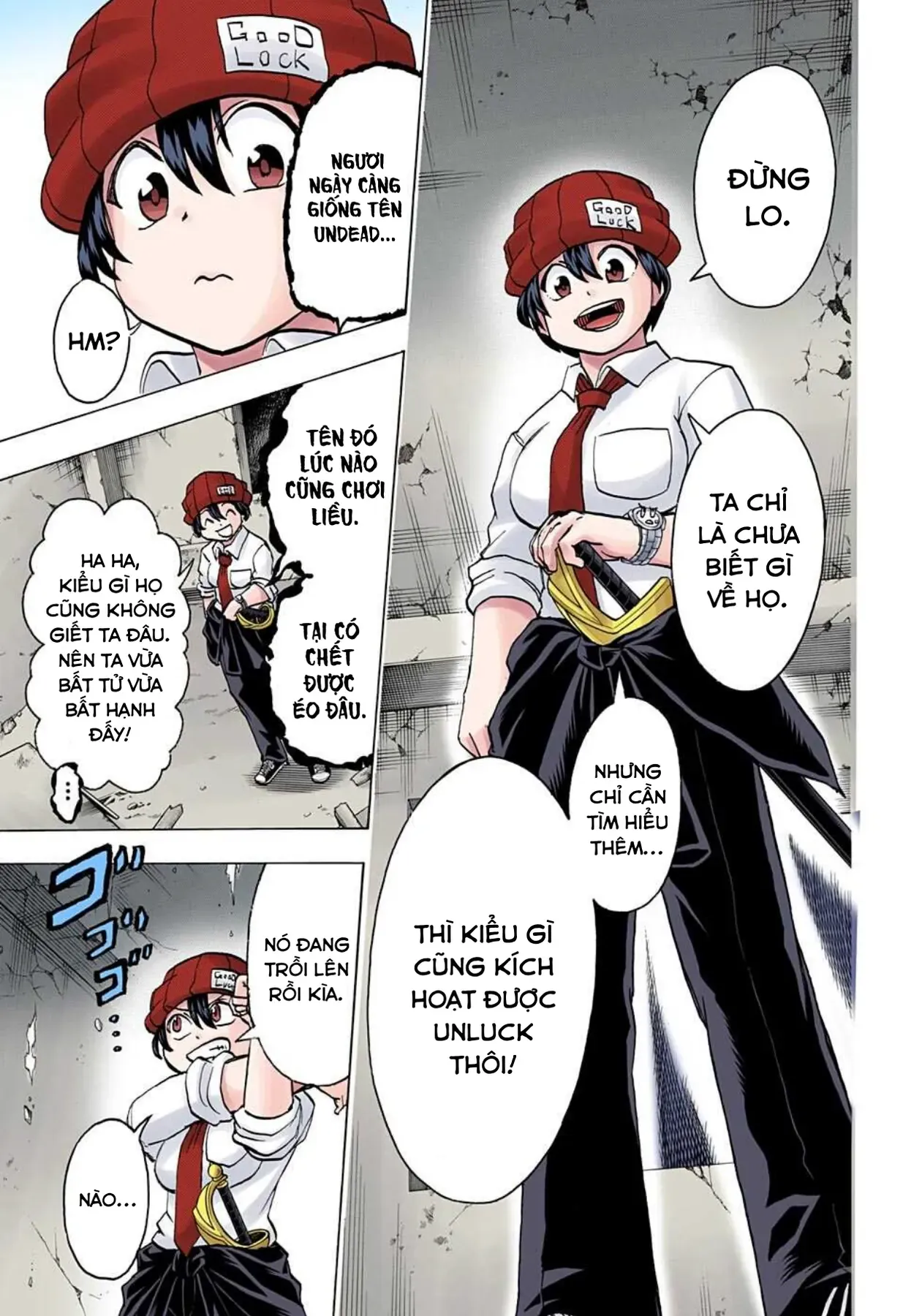 Undead Unluck Có Màu Chapter 72 - Trang 8