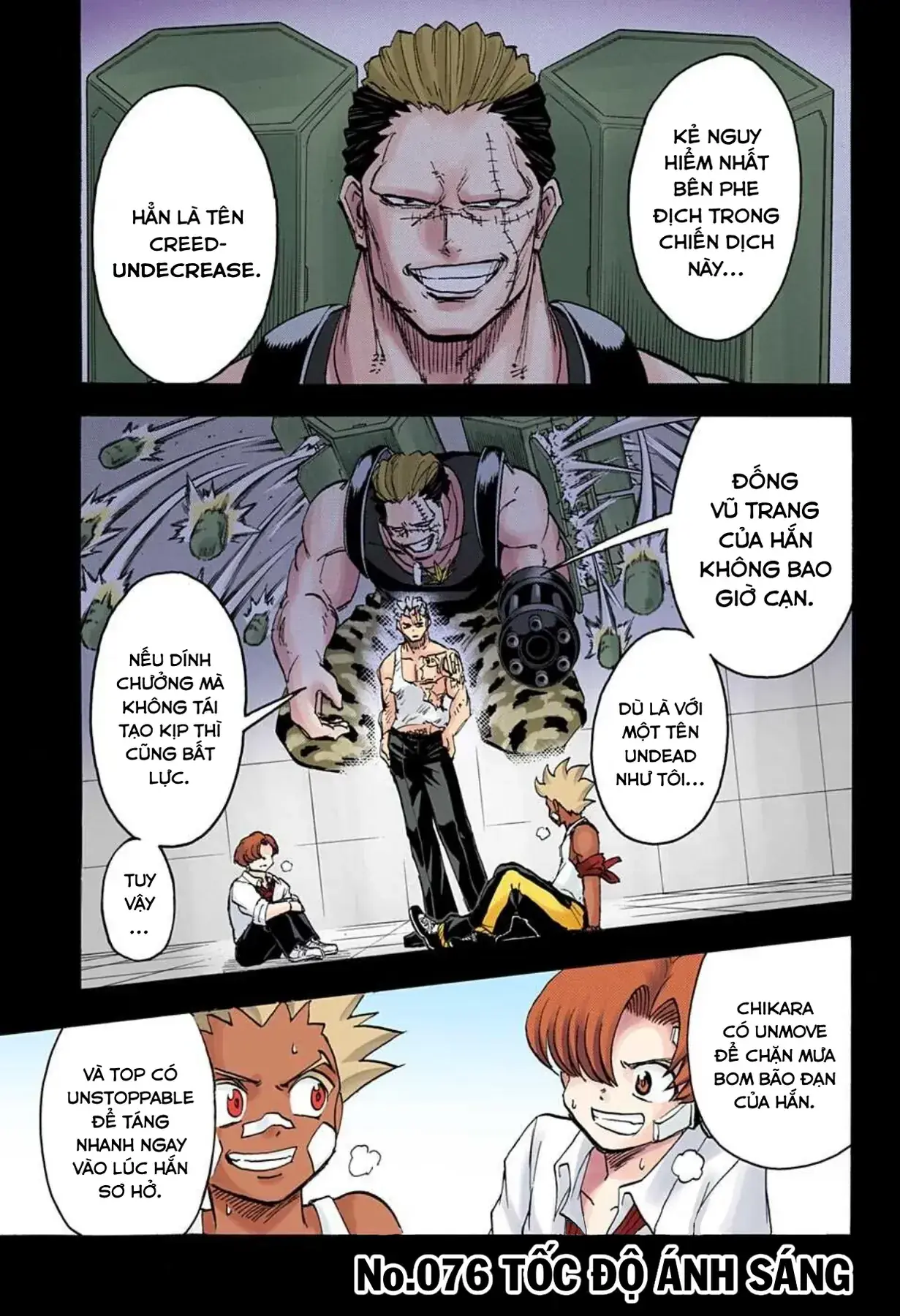 Undead Unluck Có Màu Chapter 76 - Trang 3