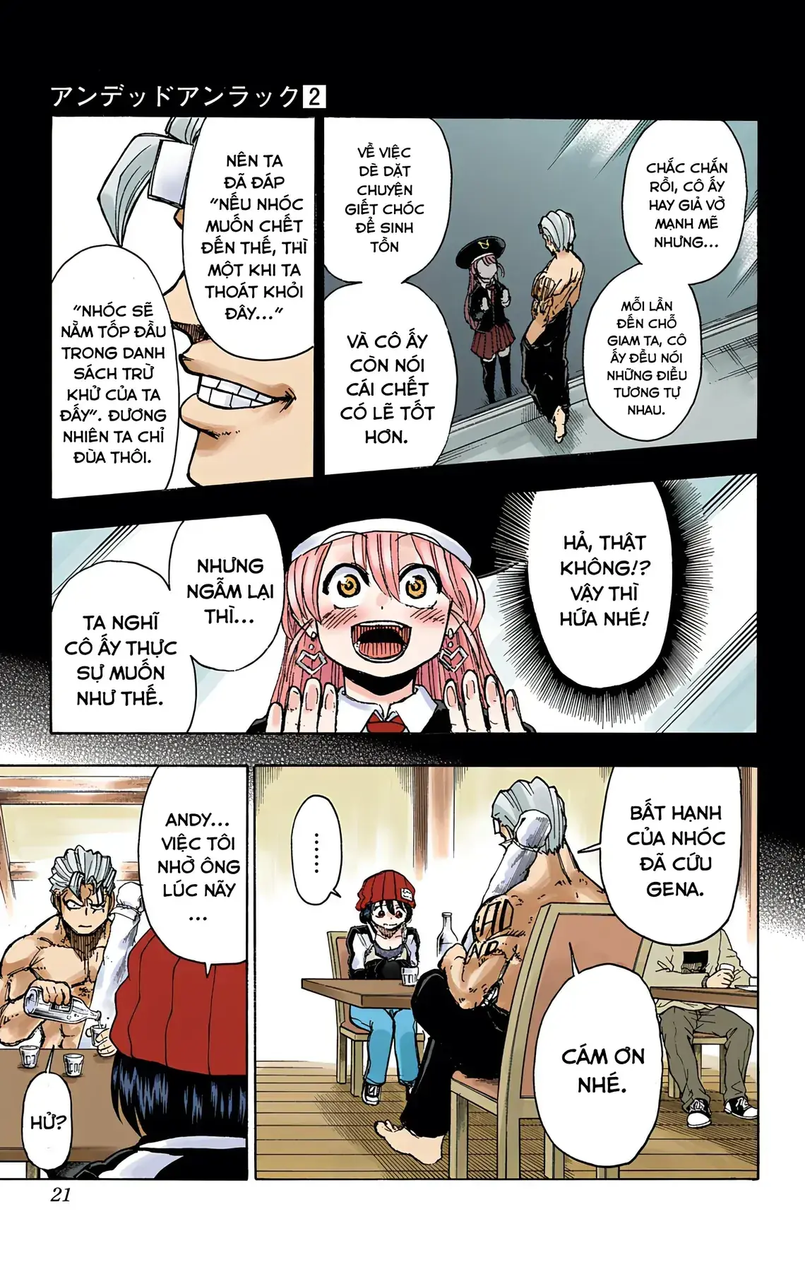 Undead Unluck Có Màu Chapter 8 - Trang 16