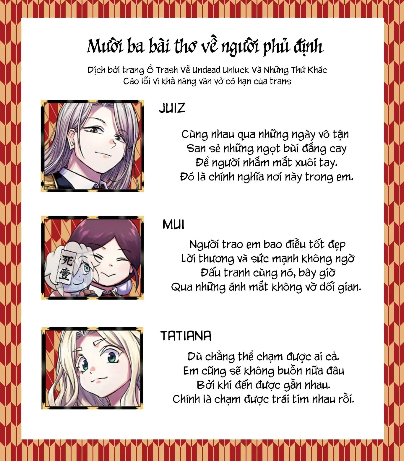 Undead Unluck Có Màu Chapter 88 - Trang 20