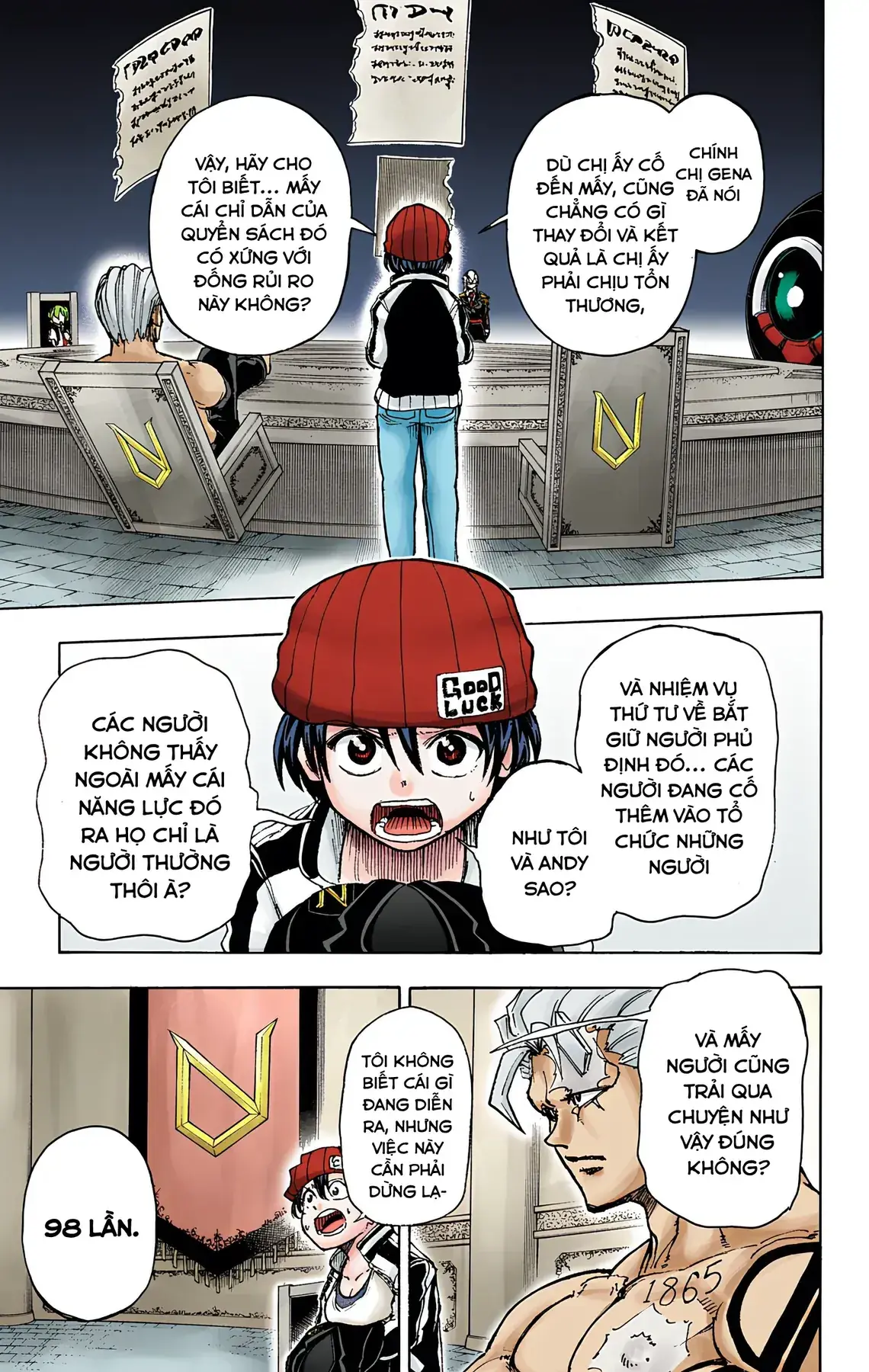 Undead Unluck Có Màu Chapter 9 - Trang 14