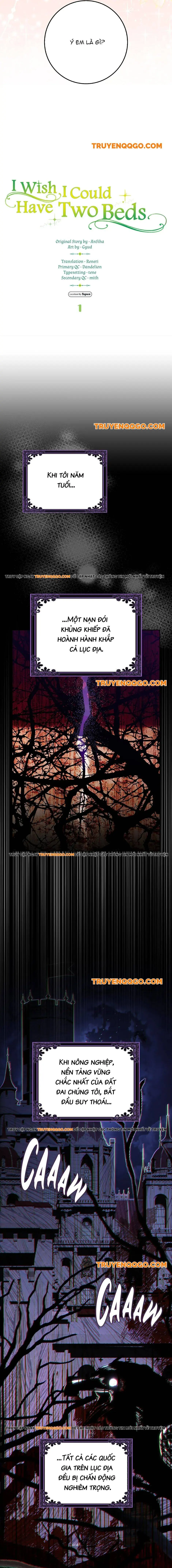Ước Gì Tôi Có Hai Cái Giường Chapter 1 - Trang 4