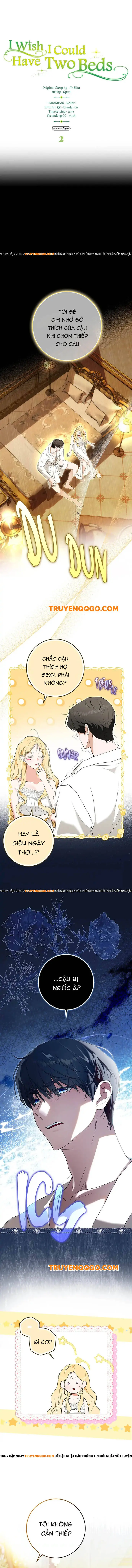 Ước Gì Tôi Có Hai Cái Giường Chapter 2 - Trang 1
