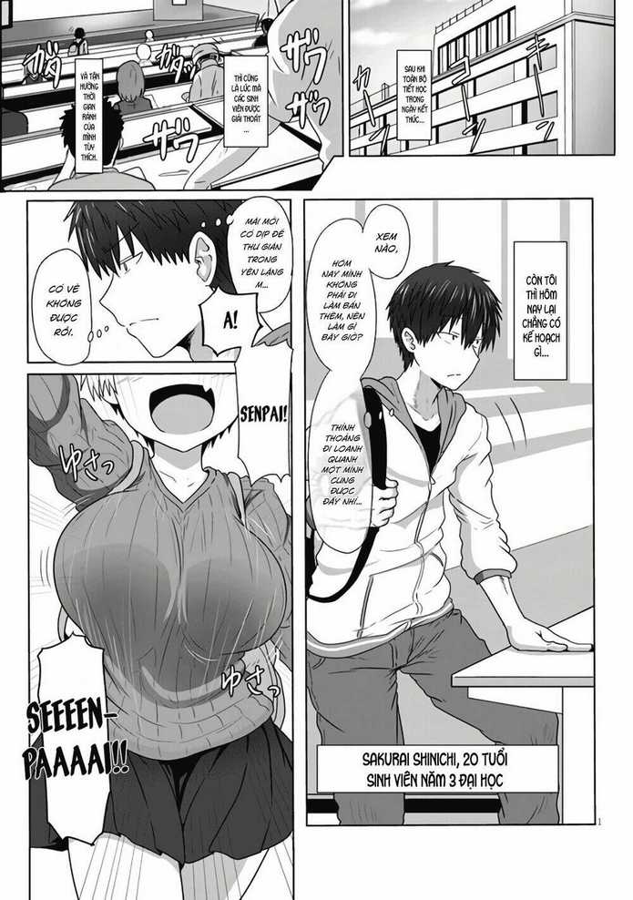 Uzaki-Chan Muốn Đi Chơi! Chapter 1.1 - Trang 3