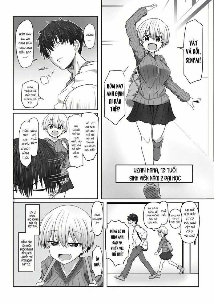 Uzaki-Chan Muốn Đi Chơi! Chapter 1.1 - Trang 4