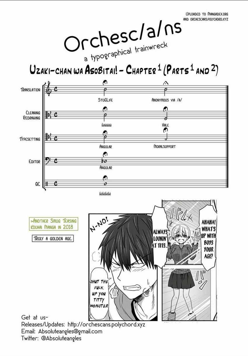 Uzaki-Chan Muốn Đi Chơi! Chapter 1.2 - Trang 6