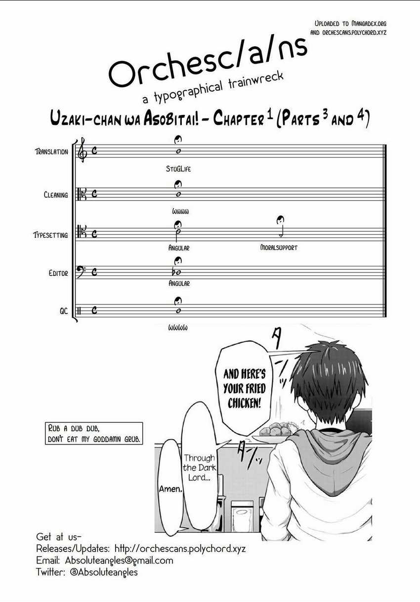 Uzaki-Chan Muốn Đi Chơi! Chapter 1.4 - Trang 6